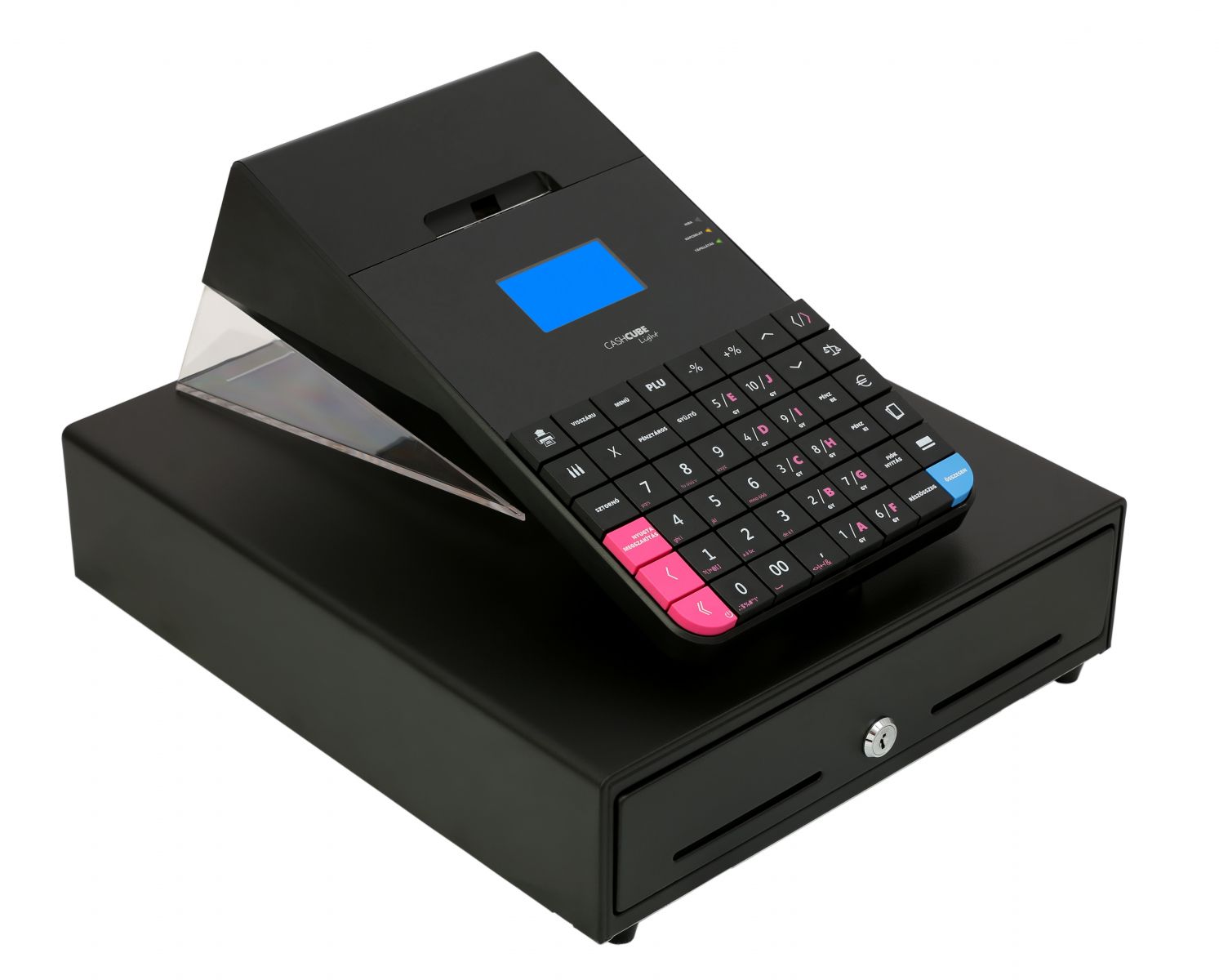 Cashcube light / fekete kasszás online pénztárgép